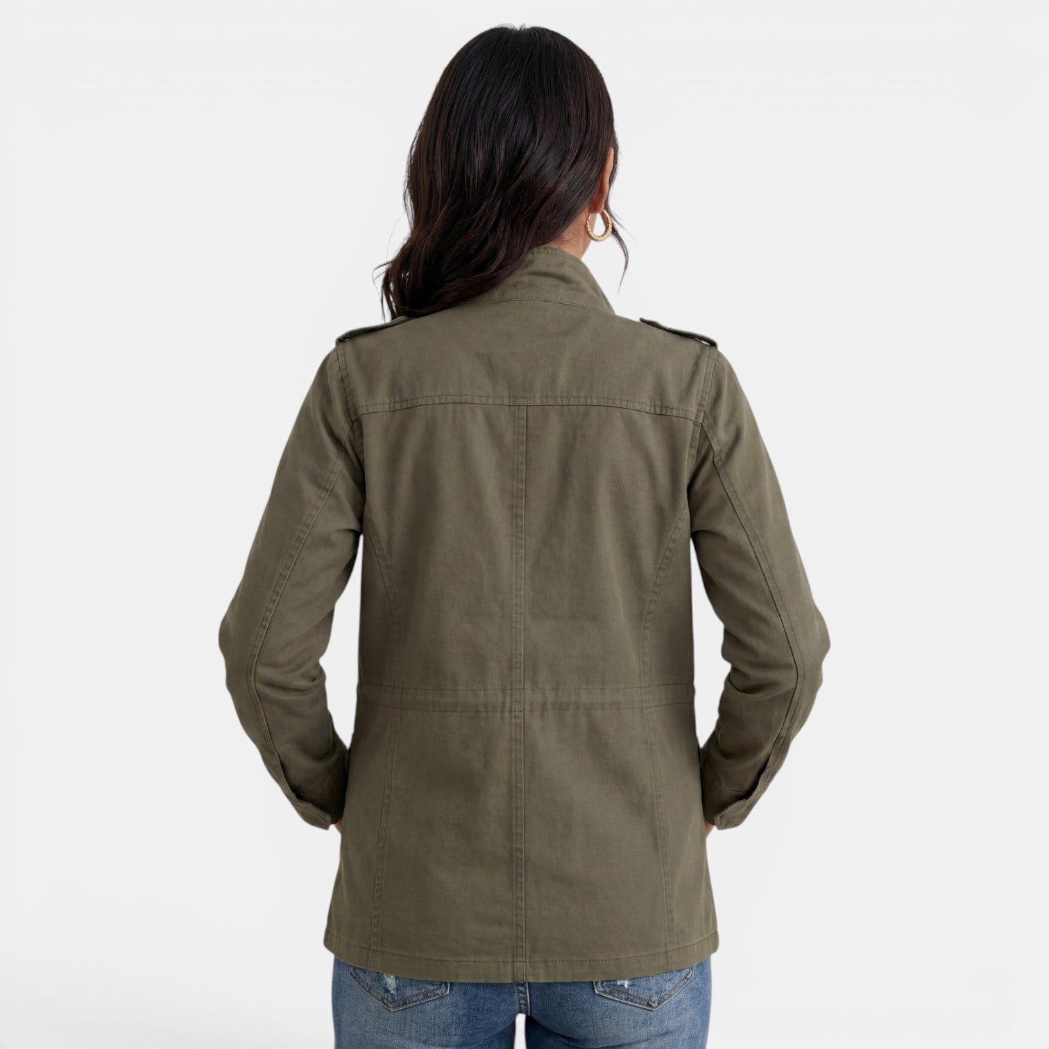 Veste Femme Printemps Automne | Casual avec Fermeture Éclair
