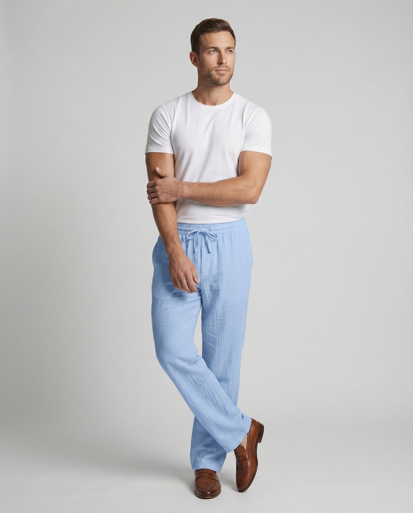 Pantalon Homme Linéine | Coupe Ample | 6 Coloris