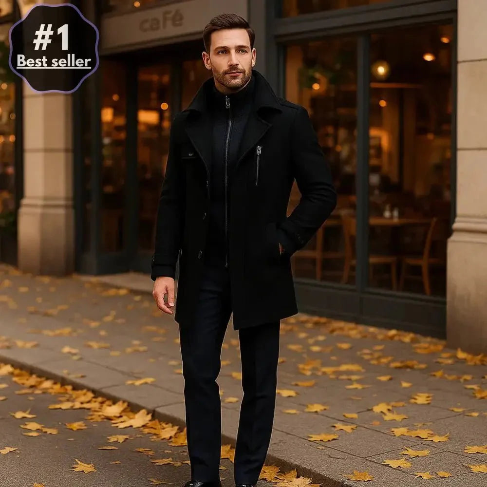 Grayson – Veste d'Hiver Limitée avec Col Double
