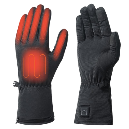 Gants chauffants batterie rechargeable tactiles avec 3 niveaux de chaleur