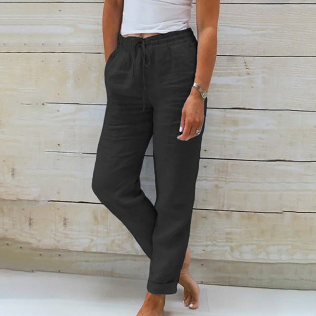 Pantalon en lin femme | Été, léger et confortable