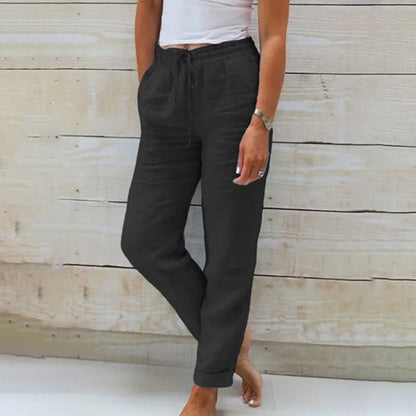 Pantalon en lin femme | Été, léger et confortable
