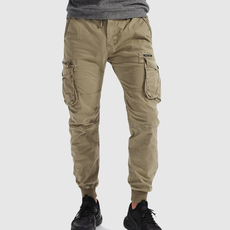 Pantalon Cargo Jogger Homme | Taille Élastique, Poches Tactiques