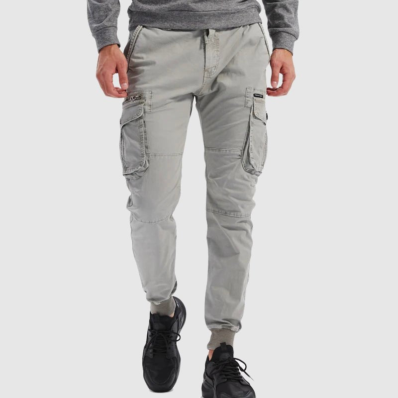 Pantalon Cargo Jogger Homme | Taille Élastique, Poches Tactiques