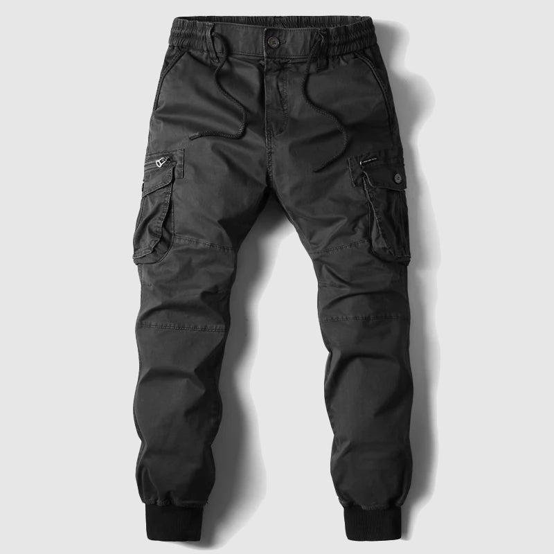 Pantalon Cargo Jogger Homme | Taille Élastique, Poches Tactiques