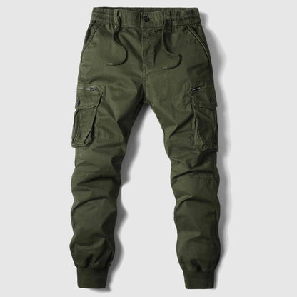 Pantalon Cargo Jogger Homme | Taille Élastique, Poches Tactiques