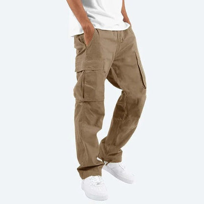 Pantalon Cargo Homme | Coupe Droite, Poches Multiples