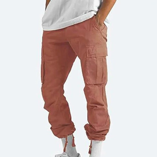Pantalon Cargo Homme | Coupe Droite, Poches Multiples