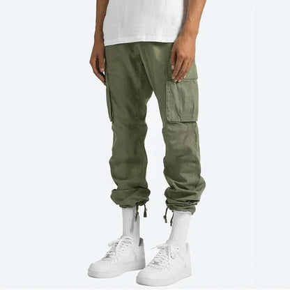 Pantalon Cargo Homme | Coupe Droite, Poches Multiples