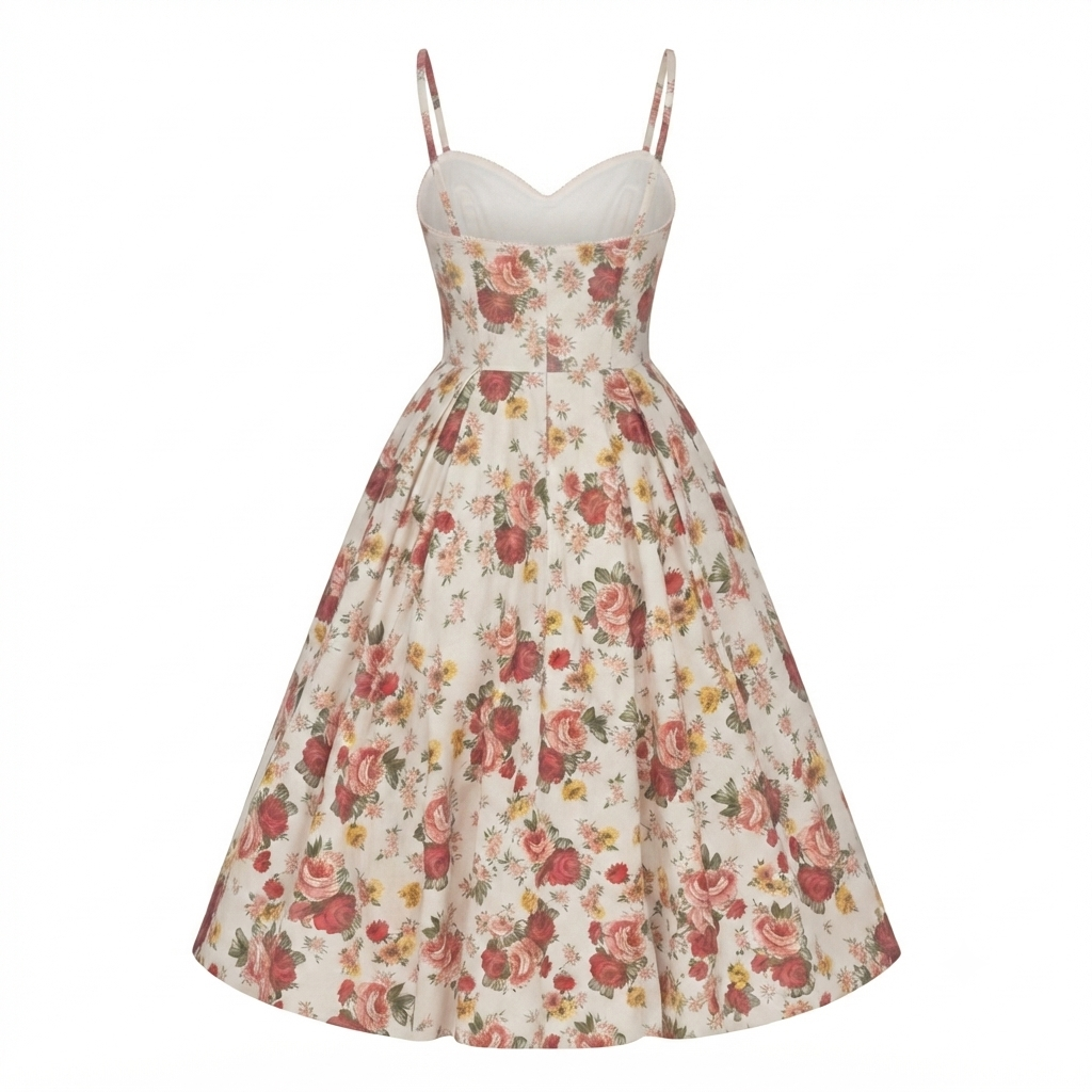 Amarielle - Elegant midi dress - Corset - Flared skirt - Ball gown