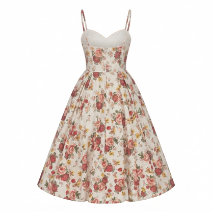 Amarielle - Elegant midi dress - Corset - Flared skirt - Ball gown