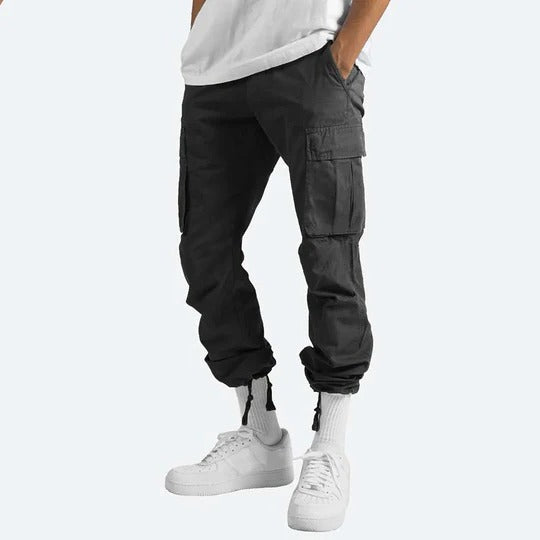 Pantalon Cargo Homme | Coupe Droite, Poches Multiples