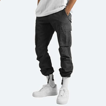 Pantalon Cargo Homme | Coupe Droite, Poches Multiples