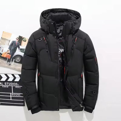 Parka d'hiver homme | Imperméable, coupe-vent | Duvet de canard