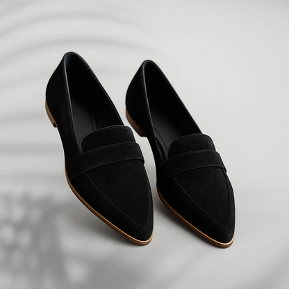 Mocassins orthopédiques femme slip-on semelle anatomique bout rond