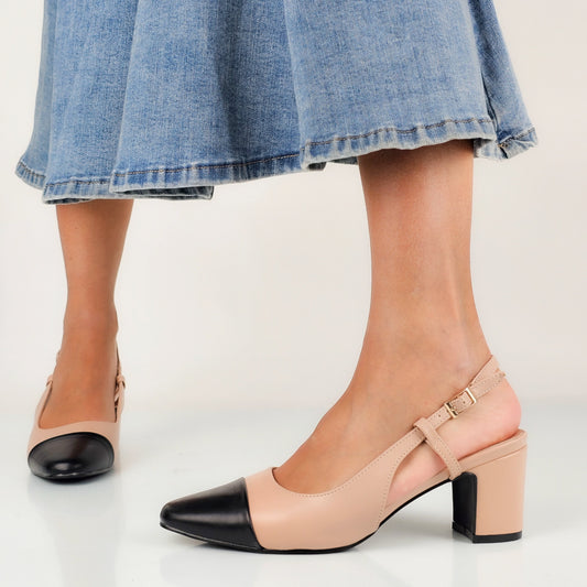 Helene - Décolleté Slingback Élégant - Confort et Style-Chaussures-PARIS FEMME