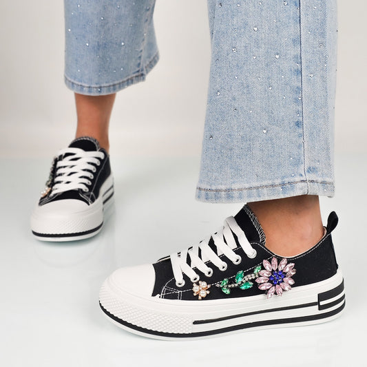 Enya - Sneakers Femme Confortables - Style Élégant-Chaussures-PARIS FEMME