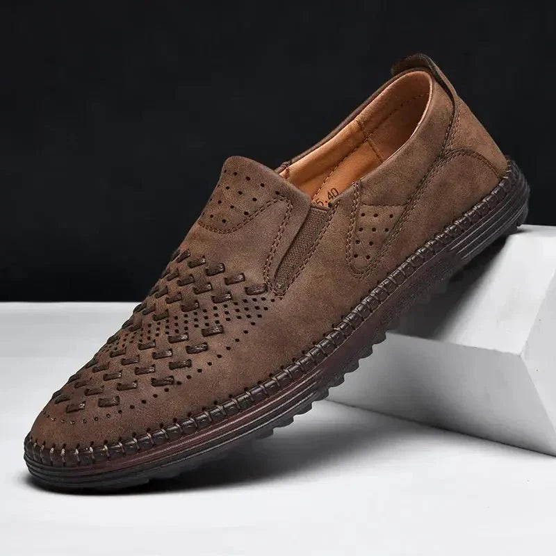 Chaussures de ville cuir homme | Marron, confection manuelle