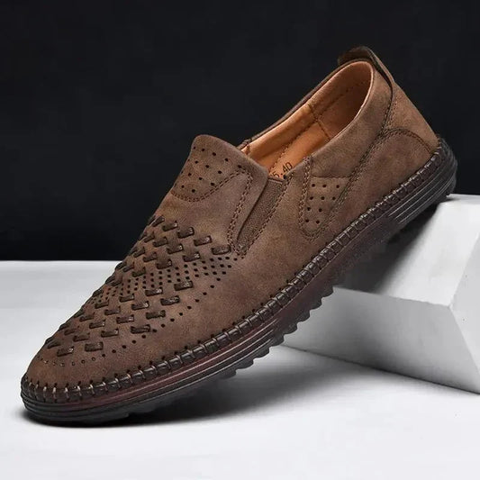 Chaussures de ville cuir homme | Marron, confection manuelle
