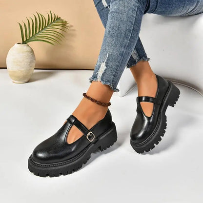 Chaussures Mary Jane | Noir | Design Orthopédique
