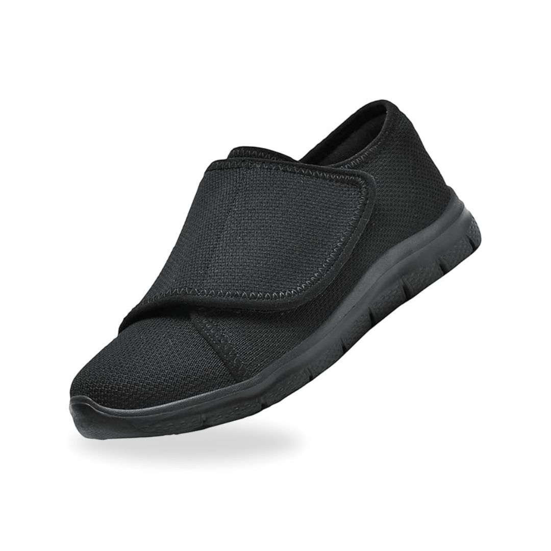 Chaussures orthopédiques femme pieds larges antidérapantes