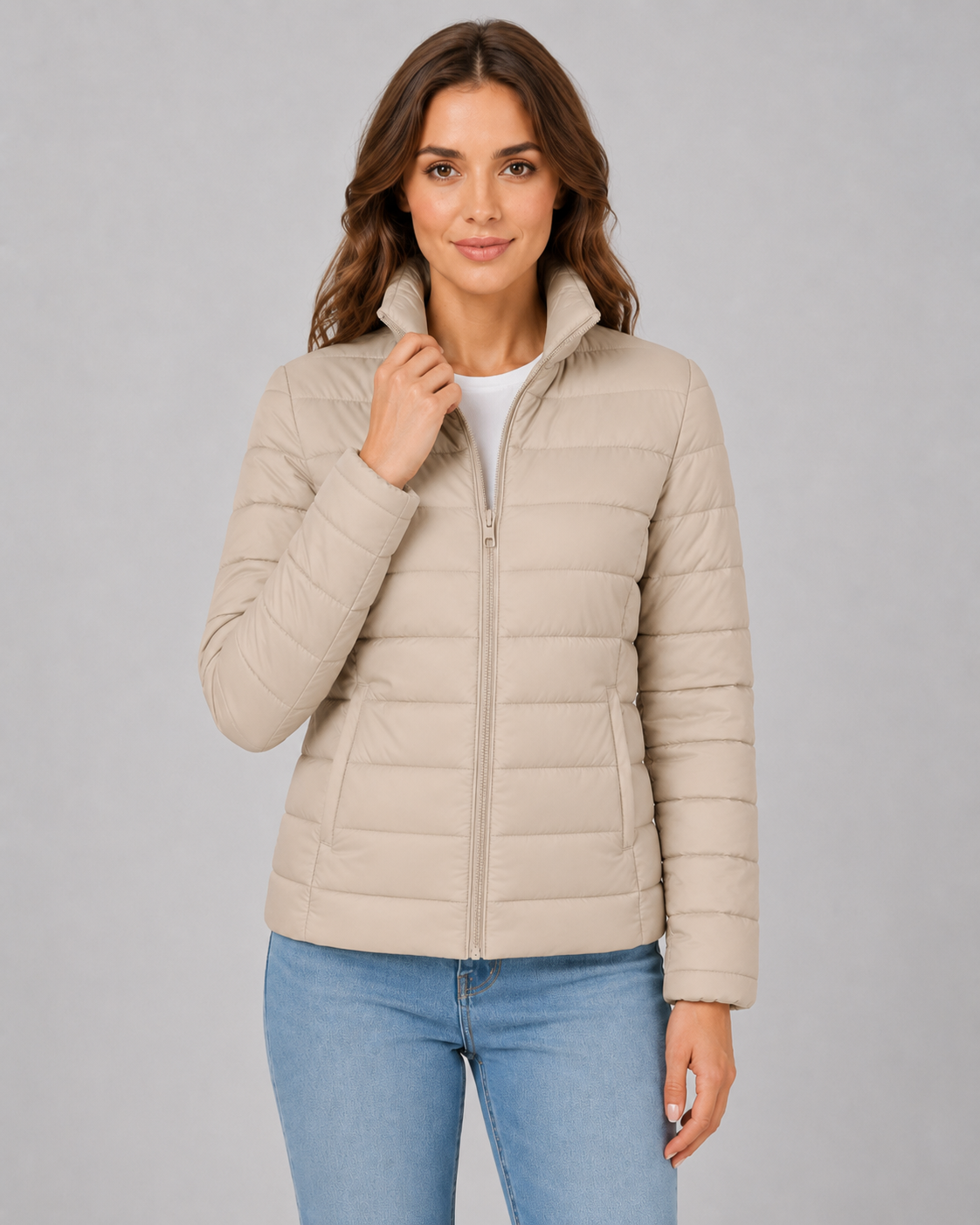Beige / 4XL