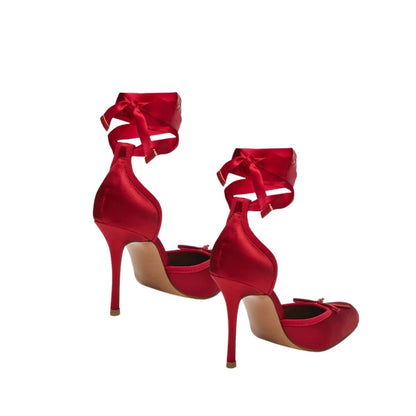Escarpins de Danse | Satin, Ruban Cheville | Femme