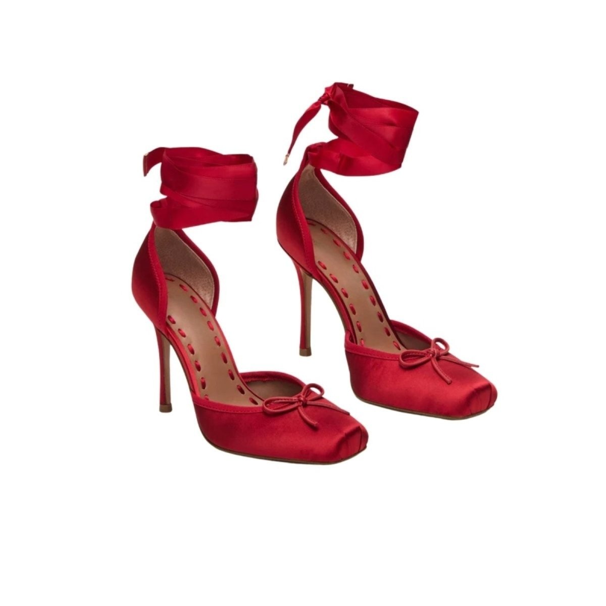 Escarpins de Danse | Satin, Ruban Cheville | Femme