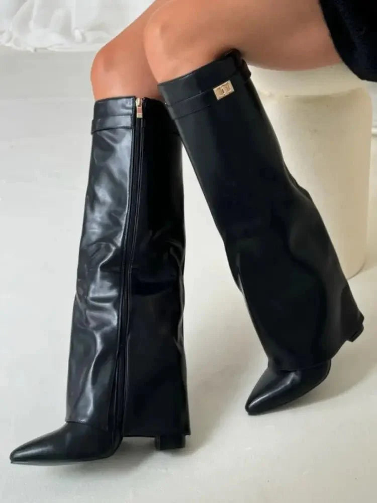 Bottes Hautes – Édition Limitée Élégante