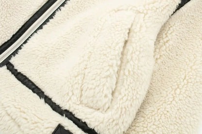 Veste Pilote | Effet Mouton Beige, Chaleur Rétro