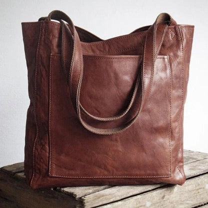 Sac à main en cuir vintage femme | Élisa