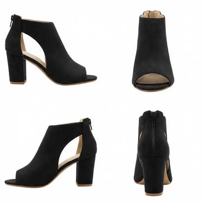 Talons Ballroom | Orthopédique, Confort | Rose, Noir