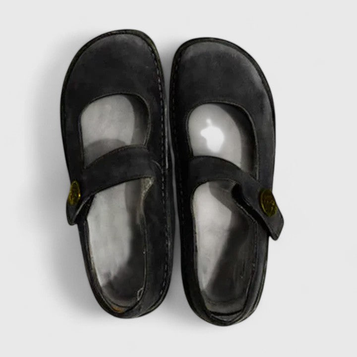Femmes Chaussures Mary Jane Orthopédiques Cuir