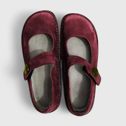 Femmes Chaussures Mary Jane Orthopédiques Cuir