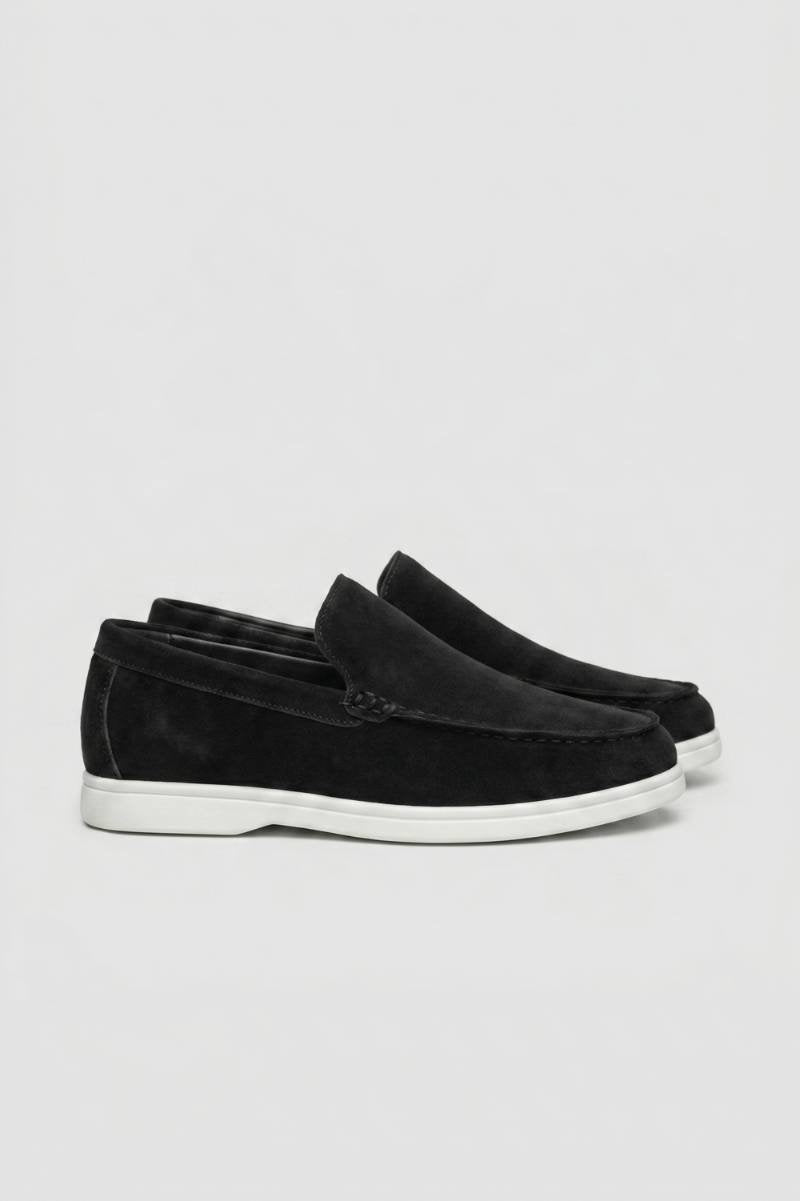 Mocassins Homme | Enfiler Confortable | Semelle Blanche