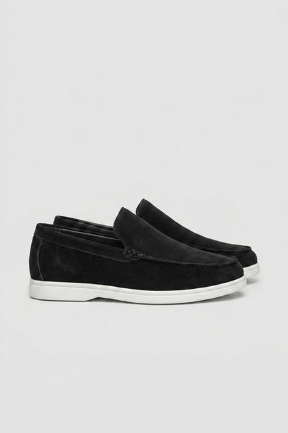 Mocassins Homme | Enfiler Confortable | Semelle Blanche