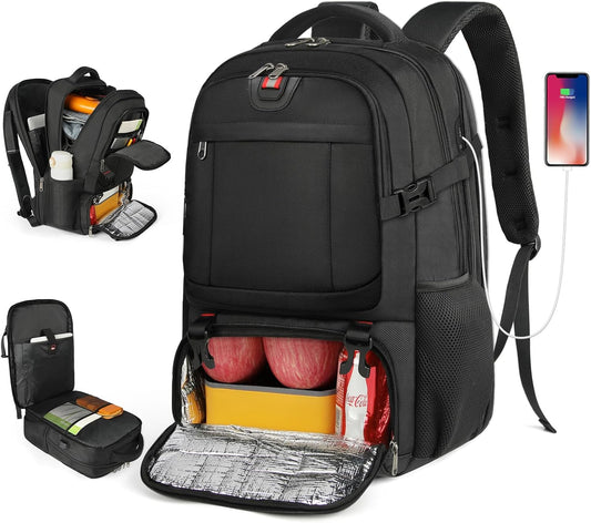Sac à dos de voyage | Compartiment isolé, Chargement USB, Accès TSA