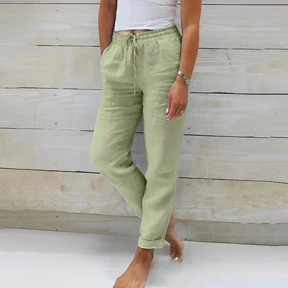 Pantalon en lin femme | Été, léger et confortable