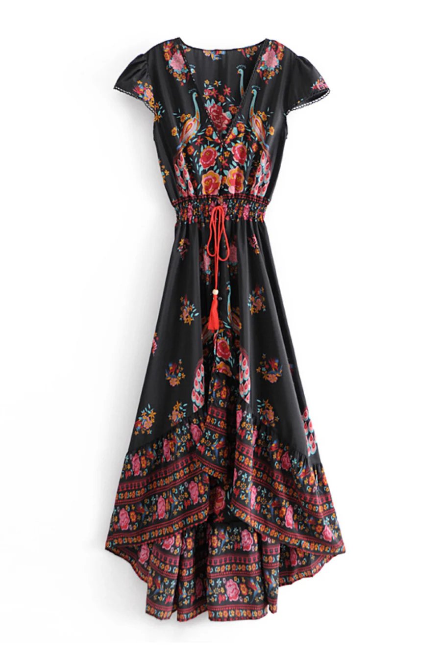 Robe de Soirée - Boho Fleurie - Aérienne - Maxi Femme