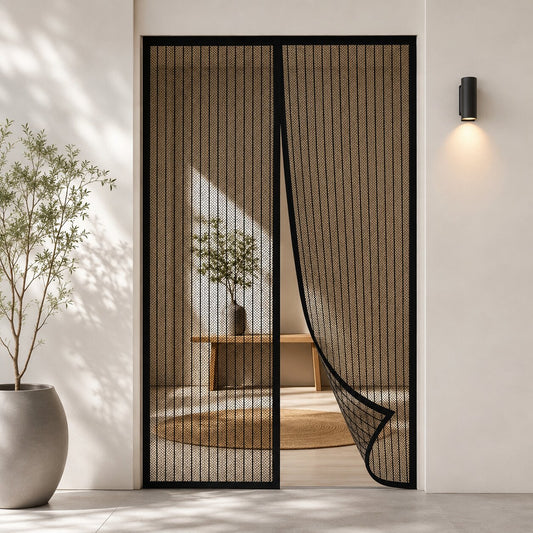 Jolie | Protection contre les insectes pour portes | Rideau magnétique