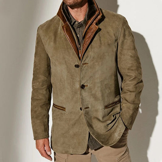 Manteau Casual Homme - Vintage Hiver - Élégant & Chaud