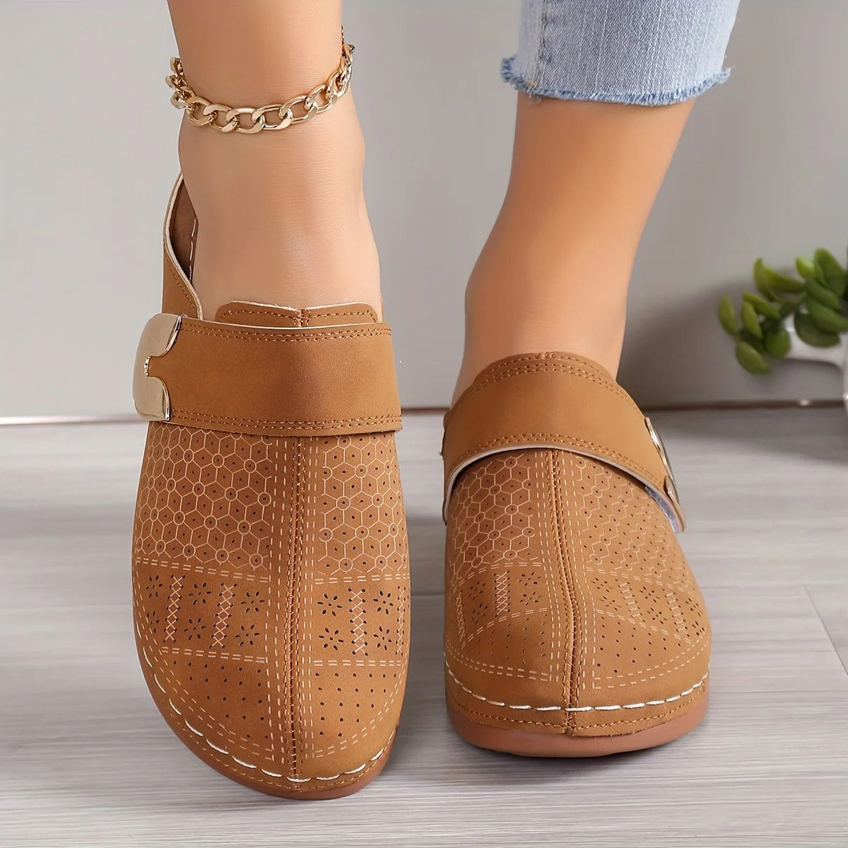 Sandales Femmes | Compensée Slip-On | Confort