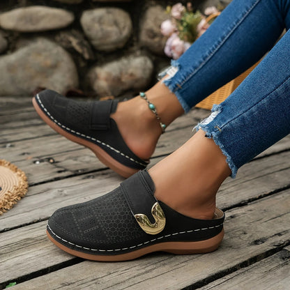 Sandales Femmes | Compensée Slip-On | Confort