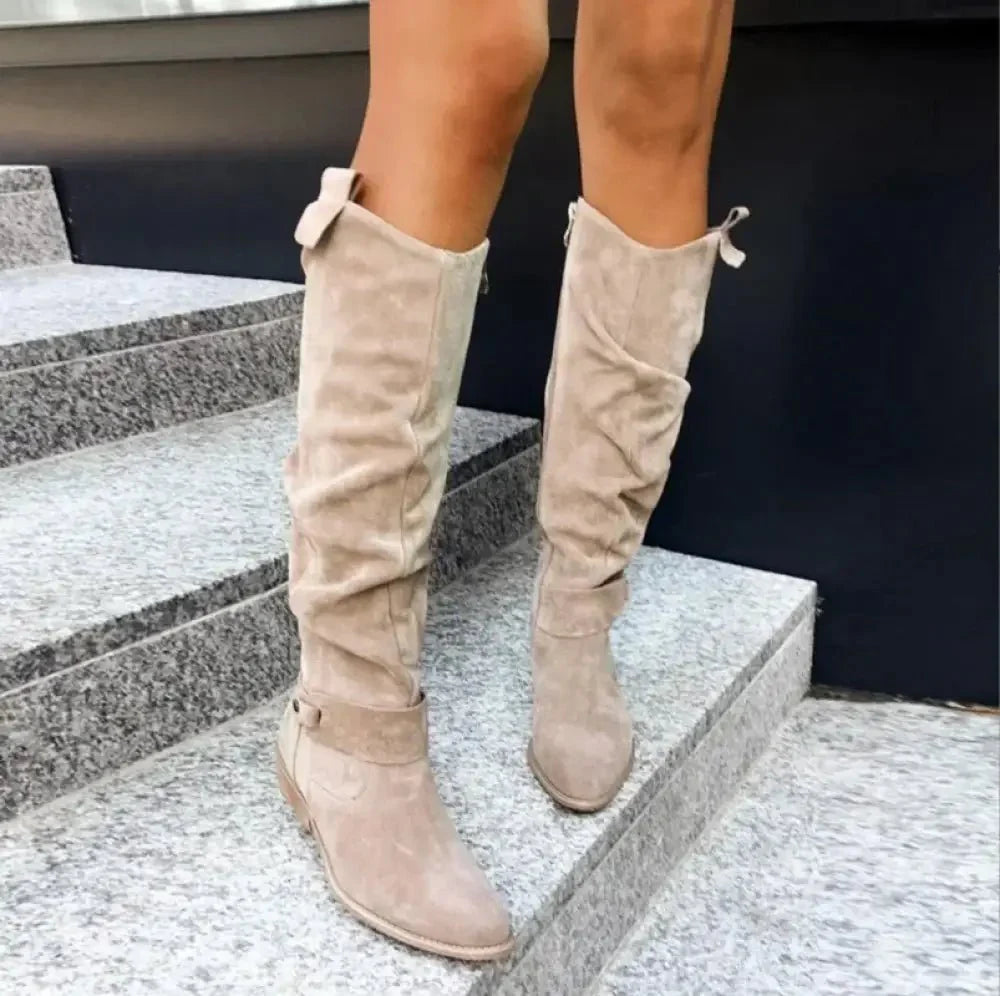 Megan – Bottines Rétro en Cuir Édition Limitée
