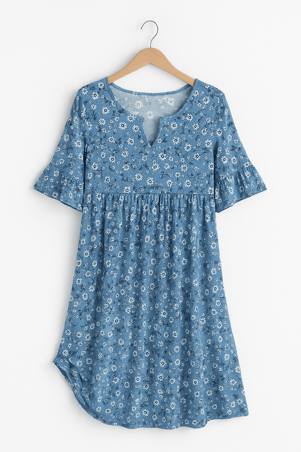 Robe Annalena - Midi élégante - Motif floral raffiné