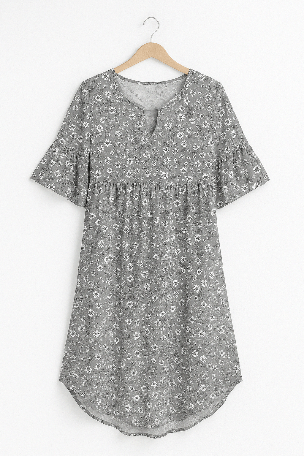 Robe Annalena - Midi élégante - Motif floral raffiné