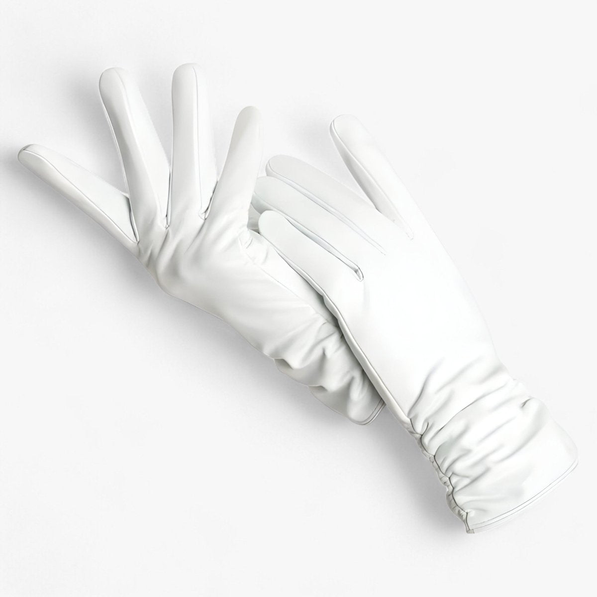Gants femme cuir agneau hiver chauds coupe ajustée