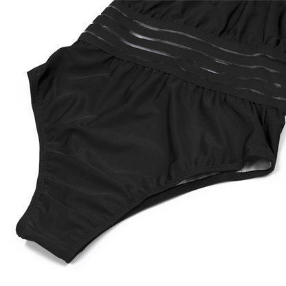 Maillot de Bain Une Pièce Noir Effet Gainant Julia