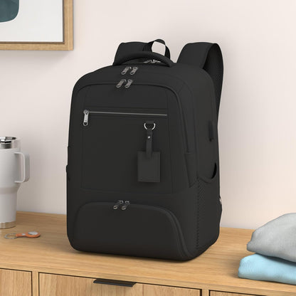 Sac à dos pour ordinateur portable | Imperméable, port USB, compartiment repas