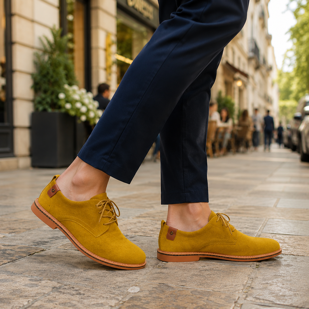 Men's Dress Shoes | Suede Leather, Laces